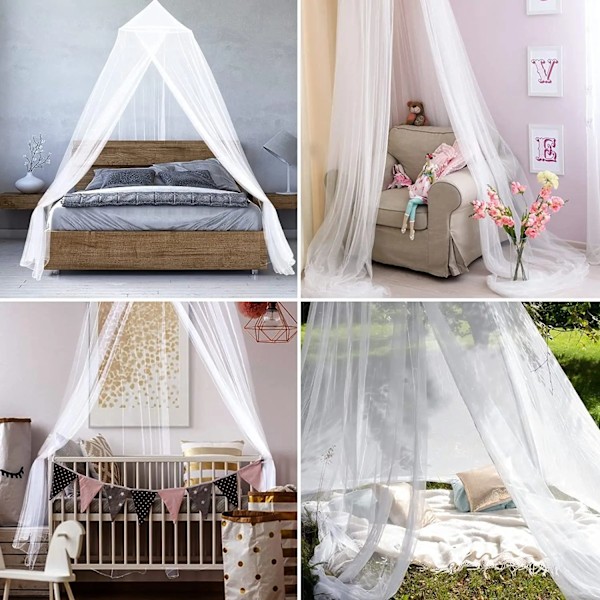 Mosquito Mesh Net Large Dome Rippuva hyttysverkko