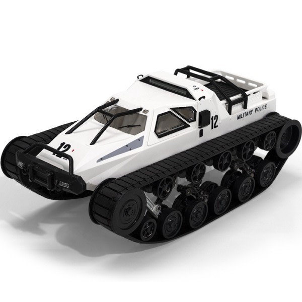 Höghastighet 2,4G Drift Tank Terräng Modell Fordon Ev2 Combat Fordon RC Tank Leksak