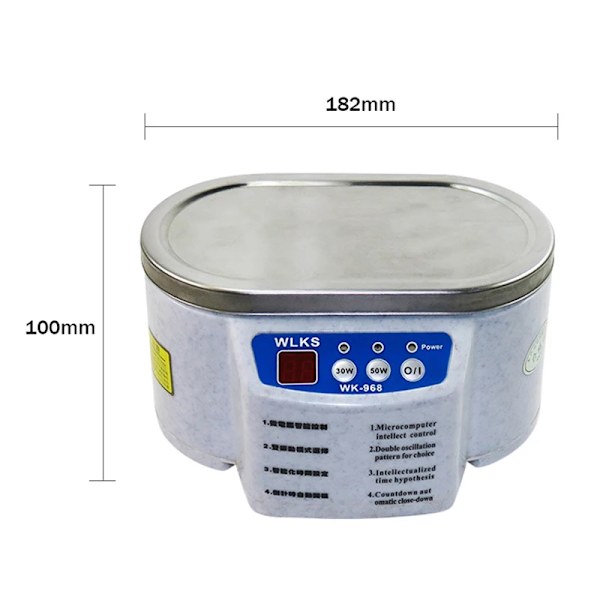 Ultraääni Cleaner 30/50W Sonicator Amme 40Khz Degas kelloille kontaktori linssi lasit