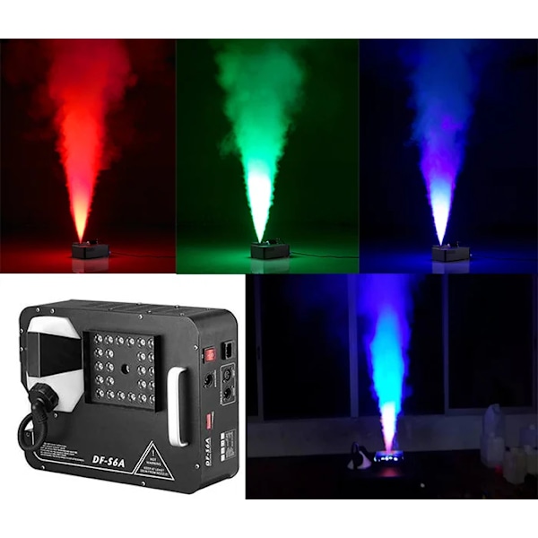 1500W DMX LED Dimma Maskin Pyro Vertikal Smoke Machine