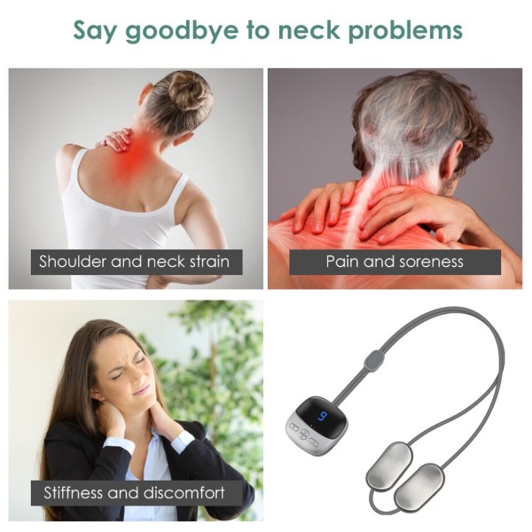 Puls Nakke Massør Varme Smerte Trådløs Intelligent Dyp vev Trigger Punkt Massering