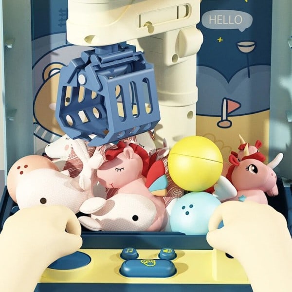 Barn's mini klo maskin liten klips dukke maskin hjem versjon godteri vridd egg ball