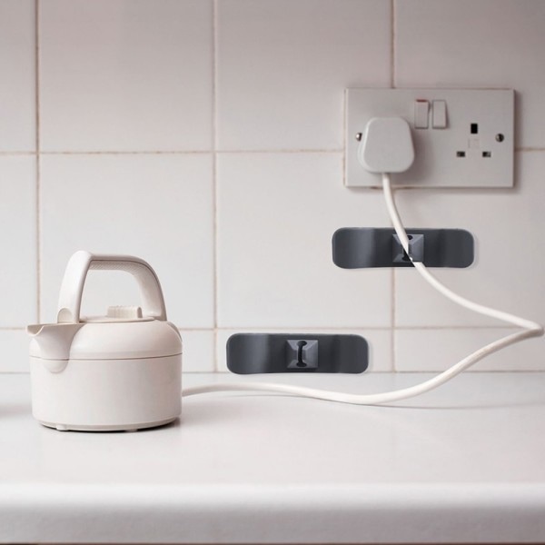 Sladd omslag krokar tråd sladd kabel organisator luft fritös kaffe maskin omslag kabel skydd
