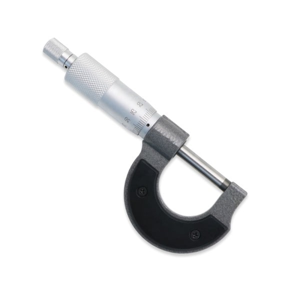 Præcis måler mikrometer 0-25 mm 0,01 mm udvendig metrisk skydelære mål mikrometer værktøj