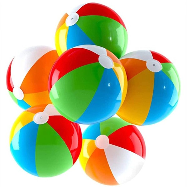 Fargerik oppblåsbar ball ballonger svømmebasseng lek fest vann spill ballonger strand sport ball