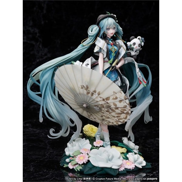 Hatsune Miku Figur F:NEX Miku Med dig 2021 Action Figur Samlarobjekt Modell