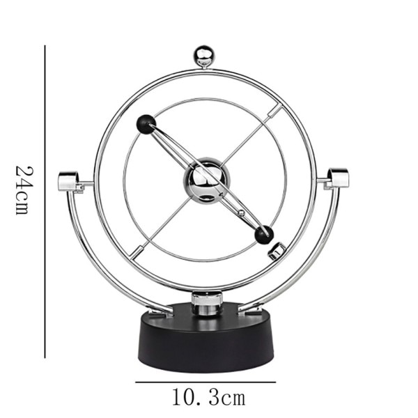 Rotasjon Perpetual Motion Swing Celestial  Body Movement Orbital  Revolving Elektrisk Wiggler  Kinetic Home Decor