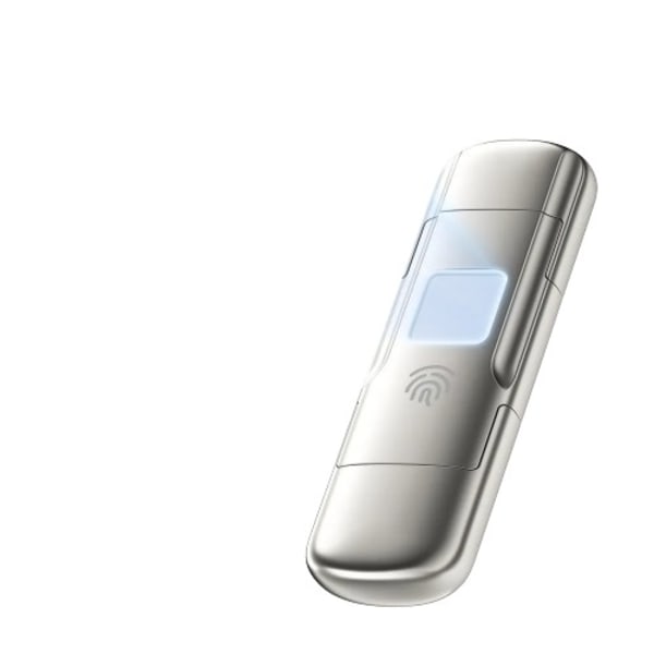 USB3.2 Solid State Pendrive AES256 og Fingerprint Encryption 520MB/s USB Type C Gen 2 Flash Drive 1TB
