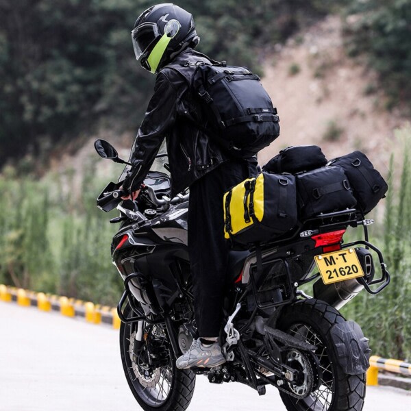 Motorcykel Motocross Bak Säte Väska