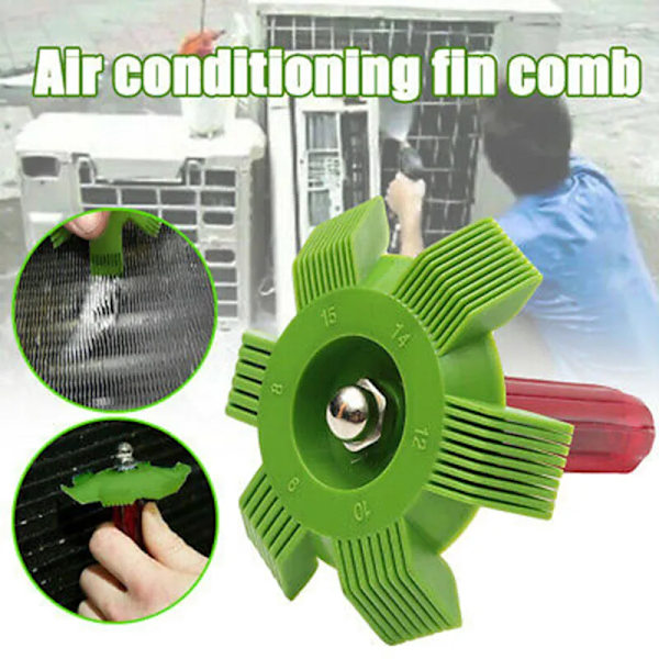 Universal Radiator Fin Reparation Kam Aircondition Bil Køling Kondensator Kam AC Rengøring Børste