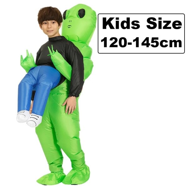 Alien oppustelig kostume anime dragter kjole maskot halloween fest cosplay kostumer