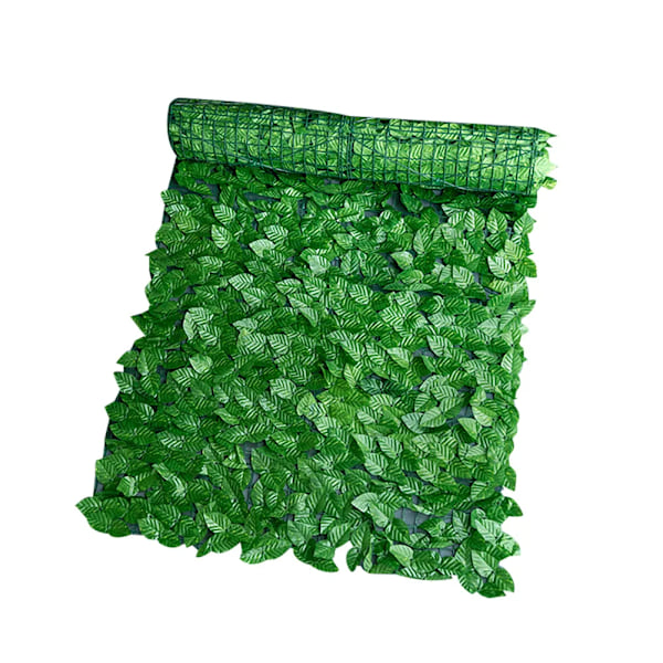 Bästa kvalitet 300*50cm Trädgård Växt Staket Konstgjord Faux Grön Löv Sekretess Skärm Panel Rotting Utomhus Häck Trädgård Hem Decora Vines