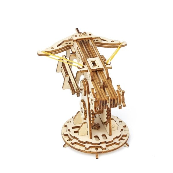 Belejring Tung Ballista Legetøj Model at bygge 3D træ mekanisk puslespil konstruktion spil kit