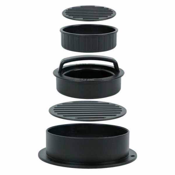 Hamburger Maker Hamburger Press Rund Shape Non-Stick Kokk Koteletter Hamburger Kjøtt