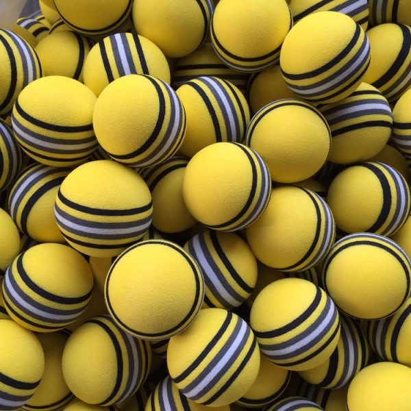50 delar skum golf bollar svamp inomhus golf övning boll