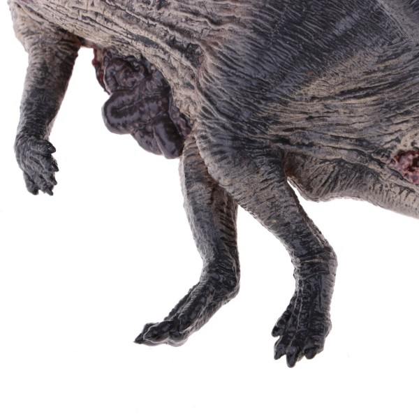Jurassic Dinosaur Modell Död Dino Kropp Figurer Djur Figurin Samling Del Tillbehör Kit