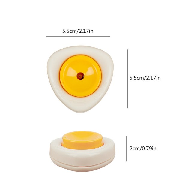 Plast Kreativ Ägg piercer Pricker Med Lås Påsk Ägg Piercer Säkerhet och Lätt Hantverk Gör-det-själv Maker Ägg avdelare Ägg verktyg
