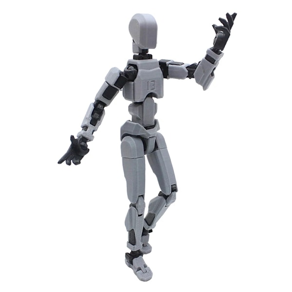 Multi-Jointed Movable Robot 3D Printed Mannequin Toyslucky 13 Dummy Action Figurs Legetøj