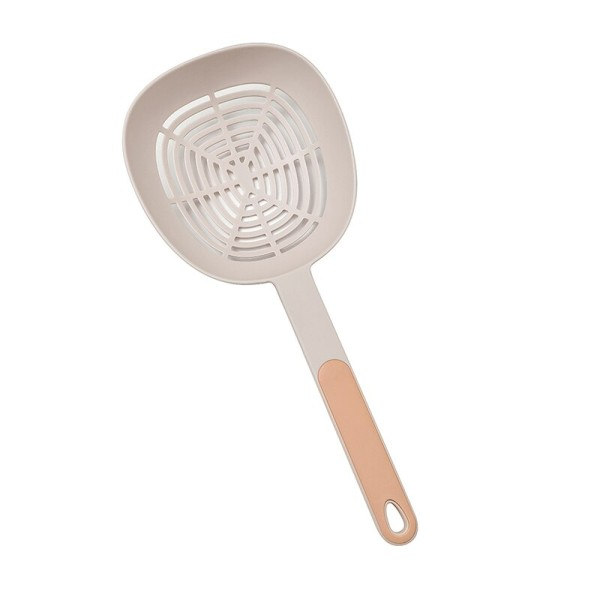 Lekkasje Kjøkken Pasta Ske Fiske Dumplings Langt håndtak Mat Klasse Høy Temperatur Resistent Spaghetti Stor trakt