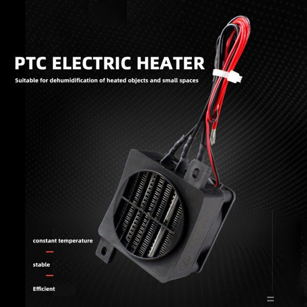 24V 200W Rum Värmare Energi Spara PTC Bil Luft Fläkt Värme
