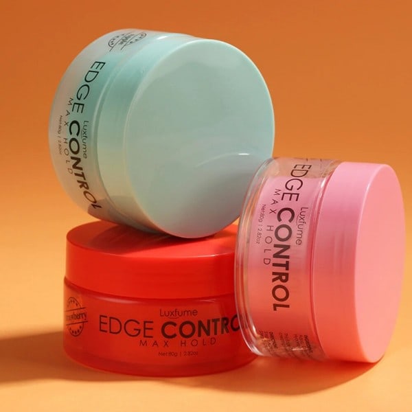 Frukt Smaksatt Hår Olje Voks Cream Edge Control Hår Styling Kreme Knust Hår Finishing Anti-Frizz Glossy Hår Fiksativ Gel