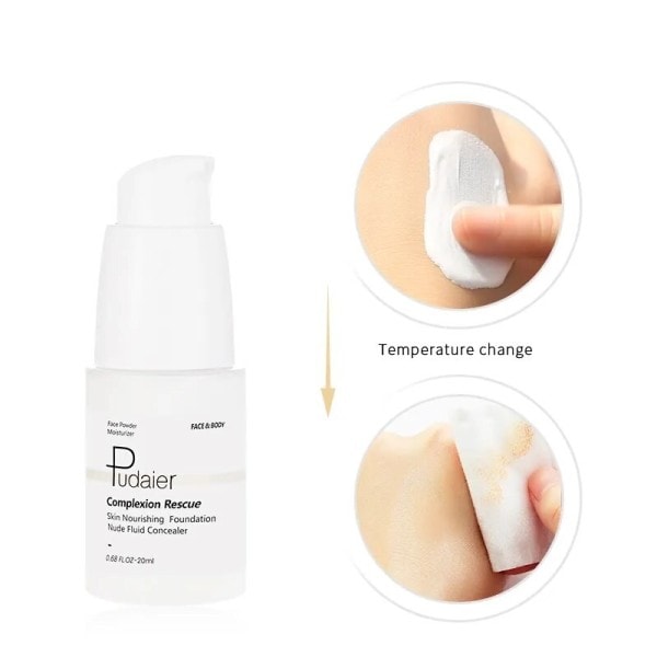 Brighten Face Foundation Makeup Vattenproof Liquid Foundation Cream Lighten hud color Foundation Base Kosmetik