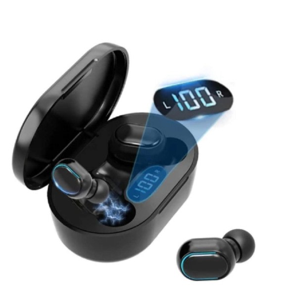 E7S Trådlöst In Ear Hörlurar TWS Bluetooth-kompatibla Stereo Sports Hörlurar Hörsnäckor