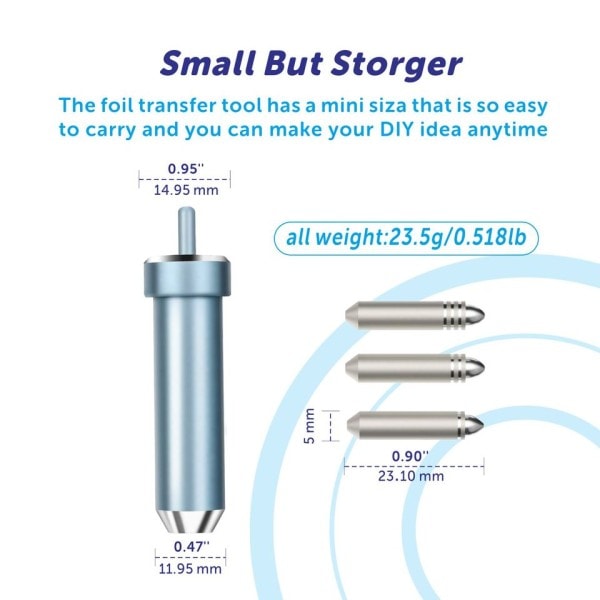 Folie Transfer For Cricut Maker 3 Explore and One Air  Tilbehør Rekvisita  Kit Verktøy