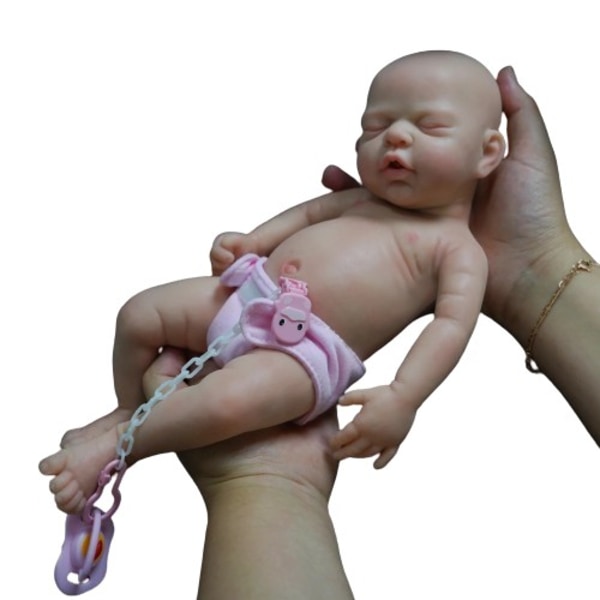 12"  Micro Preemie Full Body Silicon Baby Doll Pojke "Liam" & Girl "Nova" Lifelike Reborn Doll