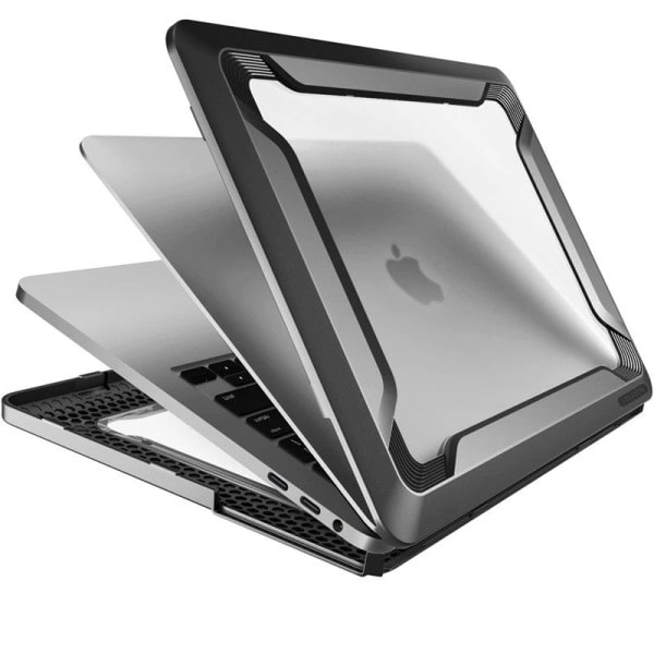 Til MacBook Pro 15 etui med Touch Bar Touch ID Heavy Duty Gummibelagt TPU Bumper cover