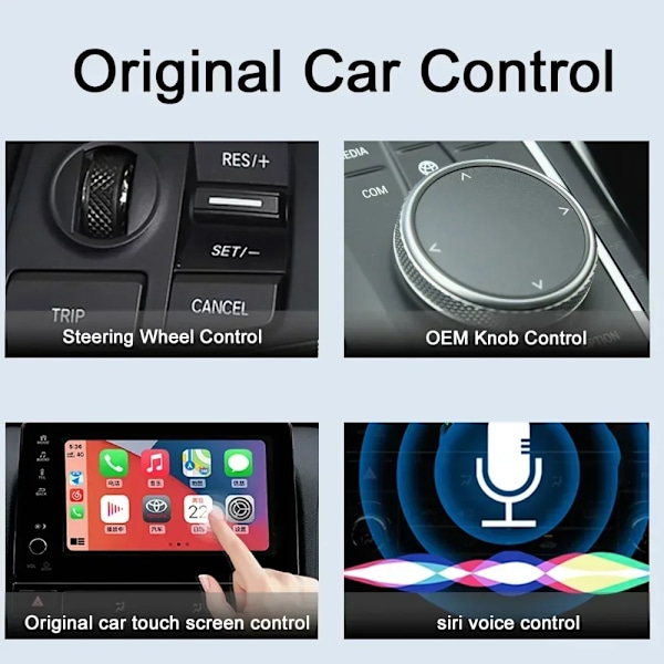 Carplay Ai Box Android Auto Wireless Adapter Smart Ai Box Car OEM Wired To Wireless USB Dongle