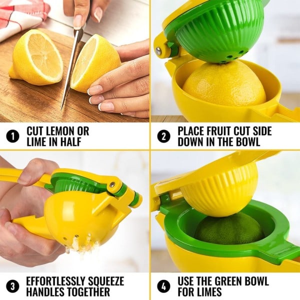 Färsk  pressare frukt extraktor apelsin citrus lime citron pressar hand press