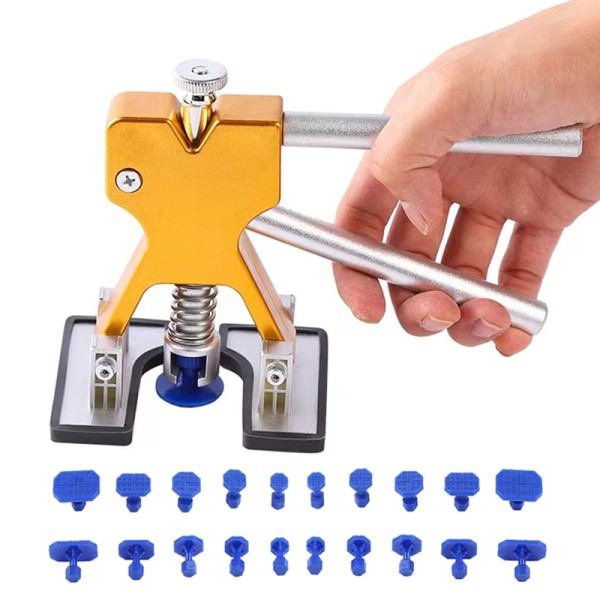 Bil kaross plåt metall lackfri buckla plast avdragare kit auto hagel grop borttagning reparation verktyg