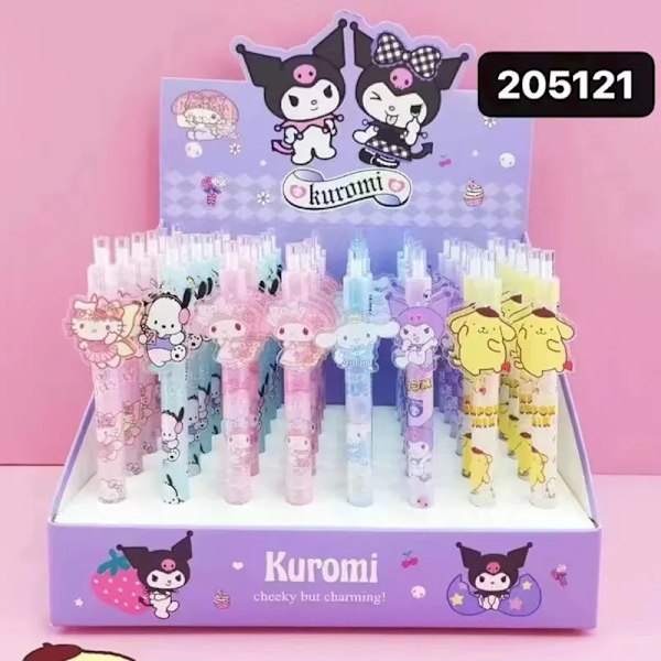 48 bitar Boxed Tecknad film Cinnamoroll Pochacco Söt Student Skriv Tryck Patch Pennor