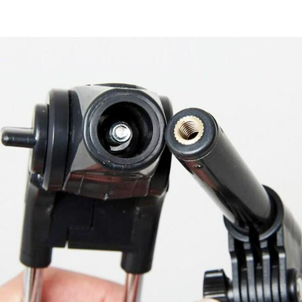 2,1m Teleskop Fiskeri Bracket Stang Holder Bracket Støtte Stativ til fiskestang