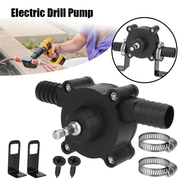 El Borr Pump Portabel Mini Hand Självsugande Vätske Transfer Pumpar