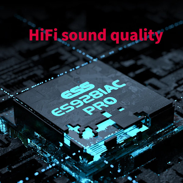 KA1 TypC till 3,5 mm dongel, ES9281AC Pro MQA ,USB DAC DSD256, HIFI kabel adapter