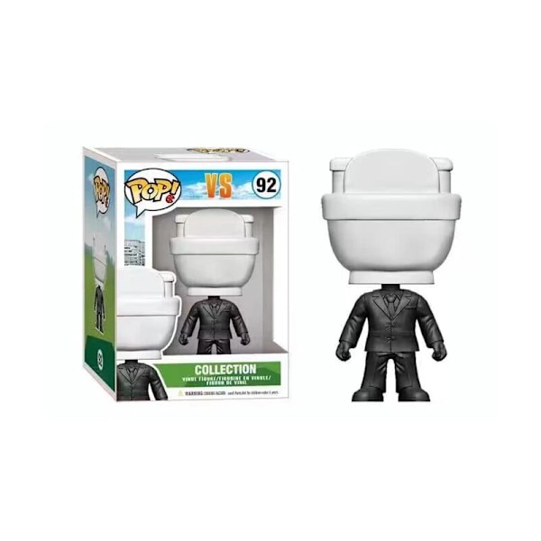 POP Skibidi Toalett Action Figur Set Spel Doll Figur Leksaker Monitor Man Tårta Dekoration