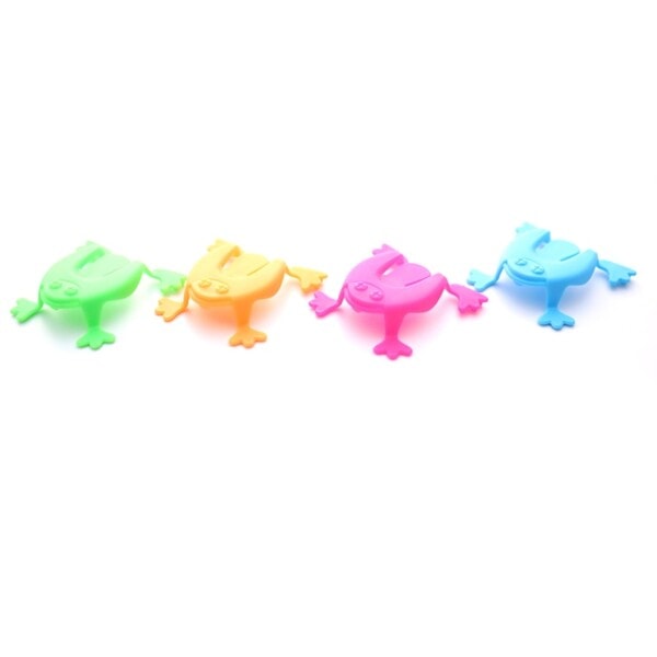 Hoppning Groda studsa Fidget Leksaker För Barn Novelty Asorterad Stress Leksaker Leksaker