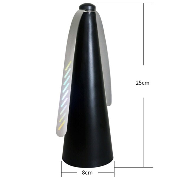 Fly Repeller USB Lataus Monitoimi Automaattinen Elektroninen Tuholaistorjunta Ohjaus tuuletin