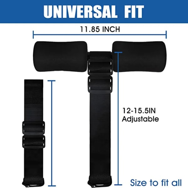 Hamstring Curl Strap Nordic Home Träning för Gear Hamstring Curls Spanska Squats