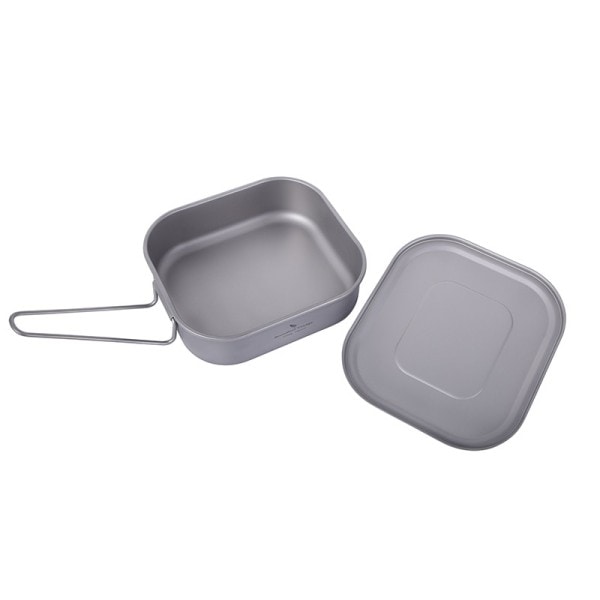 1000ml Armeija Sotka Tina Titanium Lounas Box Camping Bento Box