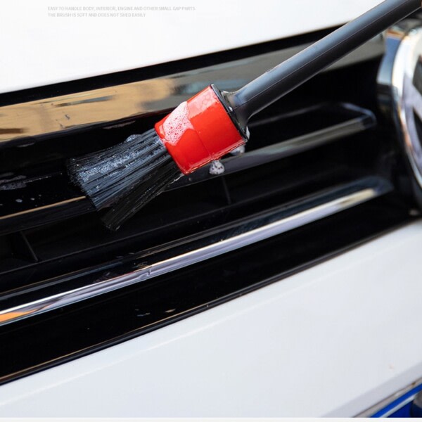 Multifunksjonell detalj børste rengjøring hjul trim bil sirkulært gap verktøy