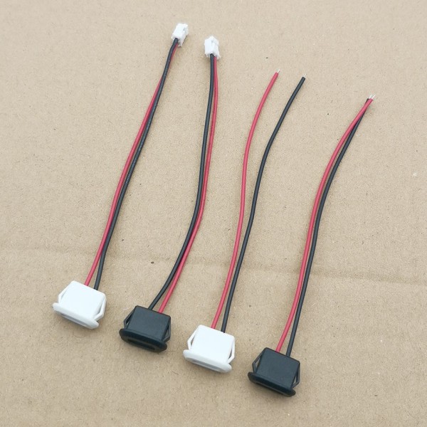 USB Typ C Anslutning Jack Kvinna Typ-C Med kort spänne 3A Hög Ström Snabb Laddning Jack Port USB-C Laddare Plug Socket