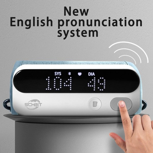Englanti ääni varsi Bluetooth ladattava pitkä käyttö lääketieteellinen veren paineen monitori