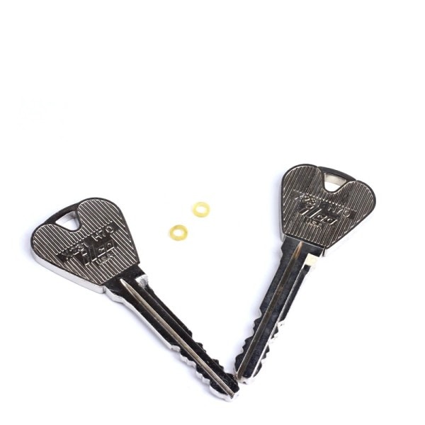 2 st Magic Trick Toy Folding Key Thru Bottle Eller Ring Penetration Magic Trick Props
