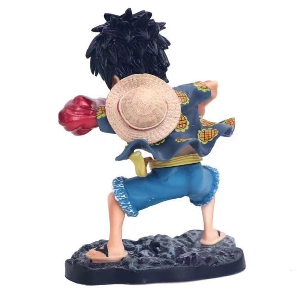 One Piece Figur GK Ape D Luffy Figurine PVC Handling Figurer Samling Modell Dukker Leker