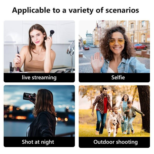 Selfie Stick Jalusta Täyte Light Kannettava Langaton Bluetooth teleskooppi