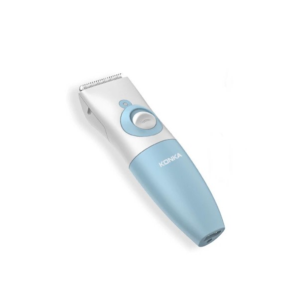 Sähkö hiustenleikkuri sininen lapsille USB nopea lataus matala melu kaksi nopeus säädettävä pestävä keraaminen leikkuri