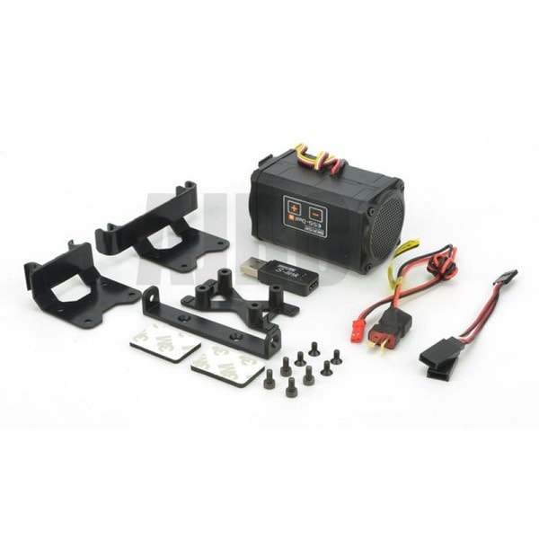 Dobbelt Dobbelt Horn Simulering Lyd Gruppe Motor Lyd Med Bracket